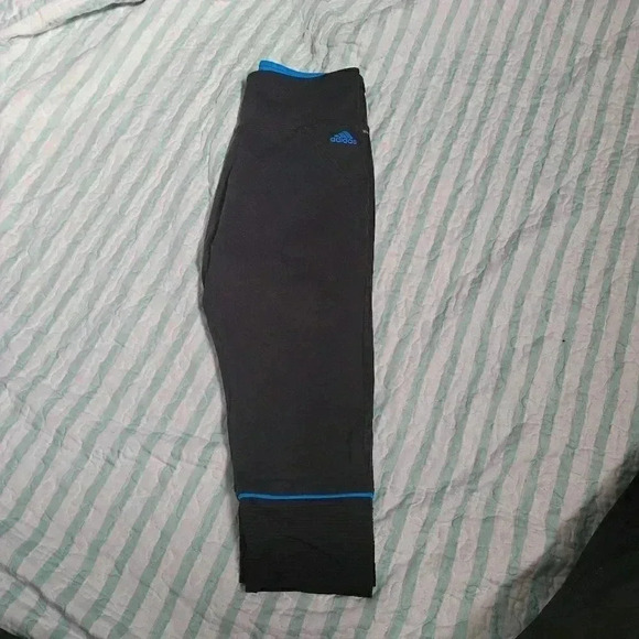 Adidas Black Capri Leggings - Picture 2 of 7